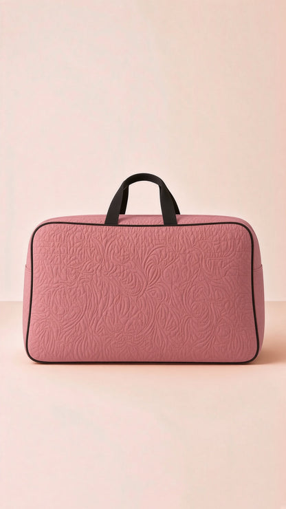 Signature Carry Ease Quilted Bag - Storage & Travelling Bag [Carrot]