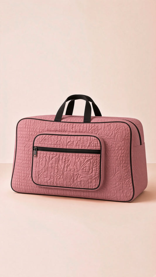 Signature Carry Ease Quilted Bag - Storage & Travelling Bag [Carrot]